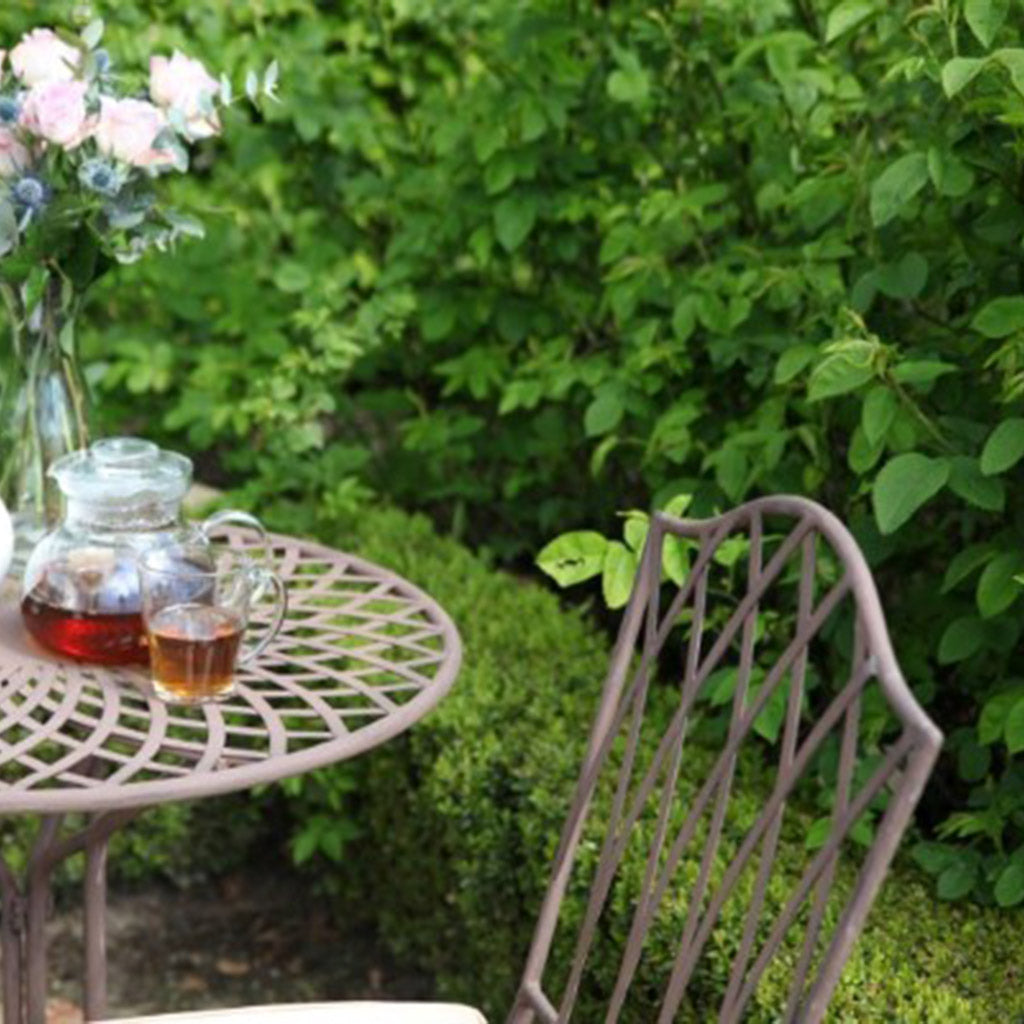 Vintage Rectory Metal Folding Garden Chair